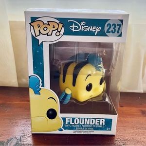 Disney Funko POP Flounder from The Little Mermaid Vinyl Figure